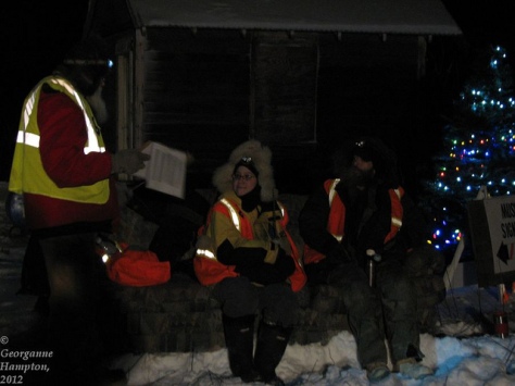 Mile 101 Checkpoint, Yukon Quest